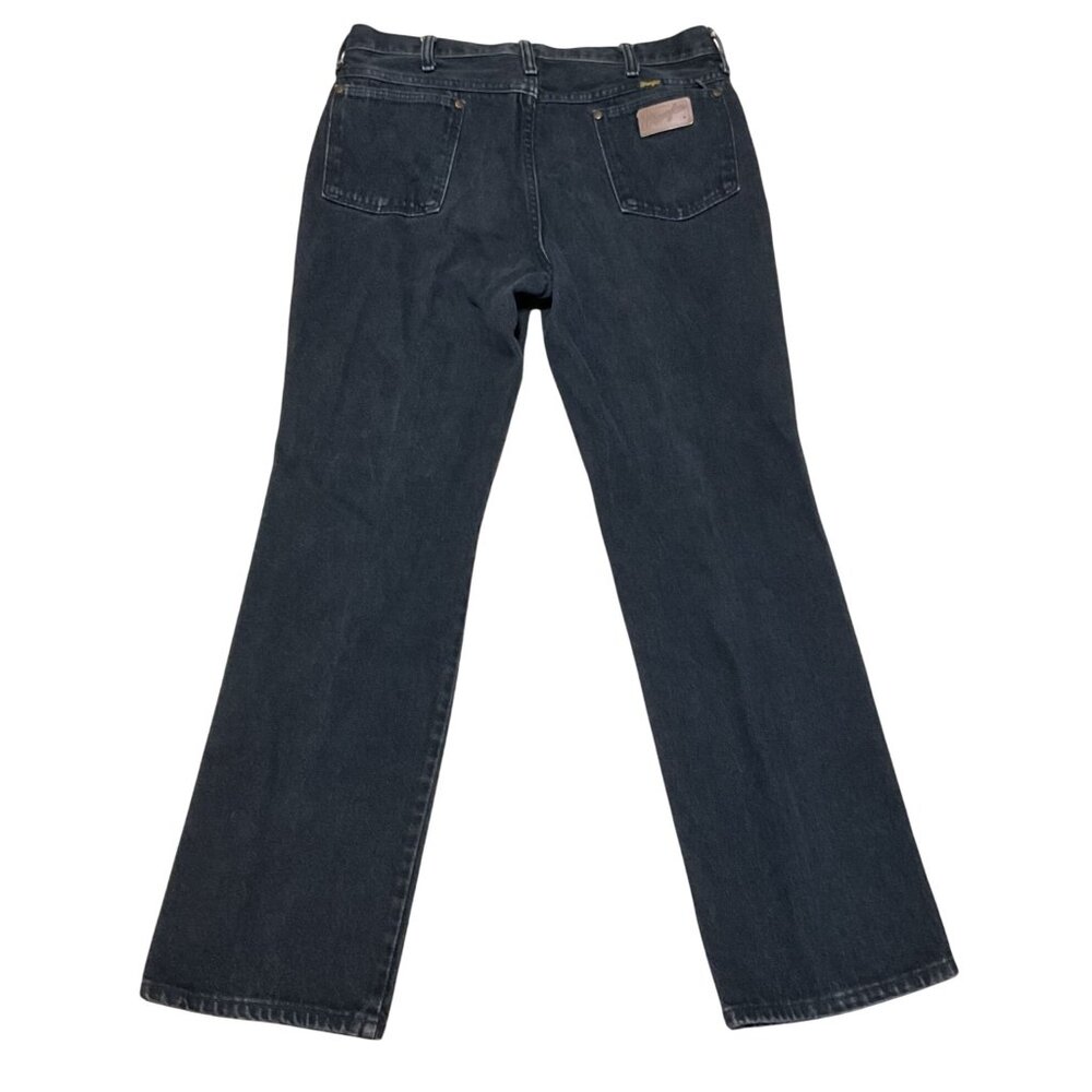 Vintage Wrangler Made In USA Men's Straight Jeans - Black